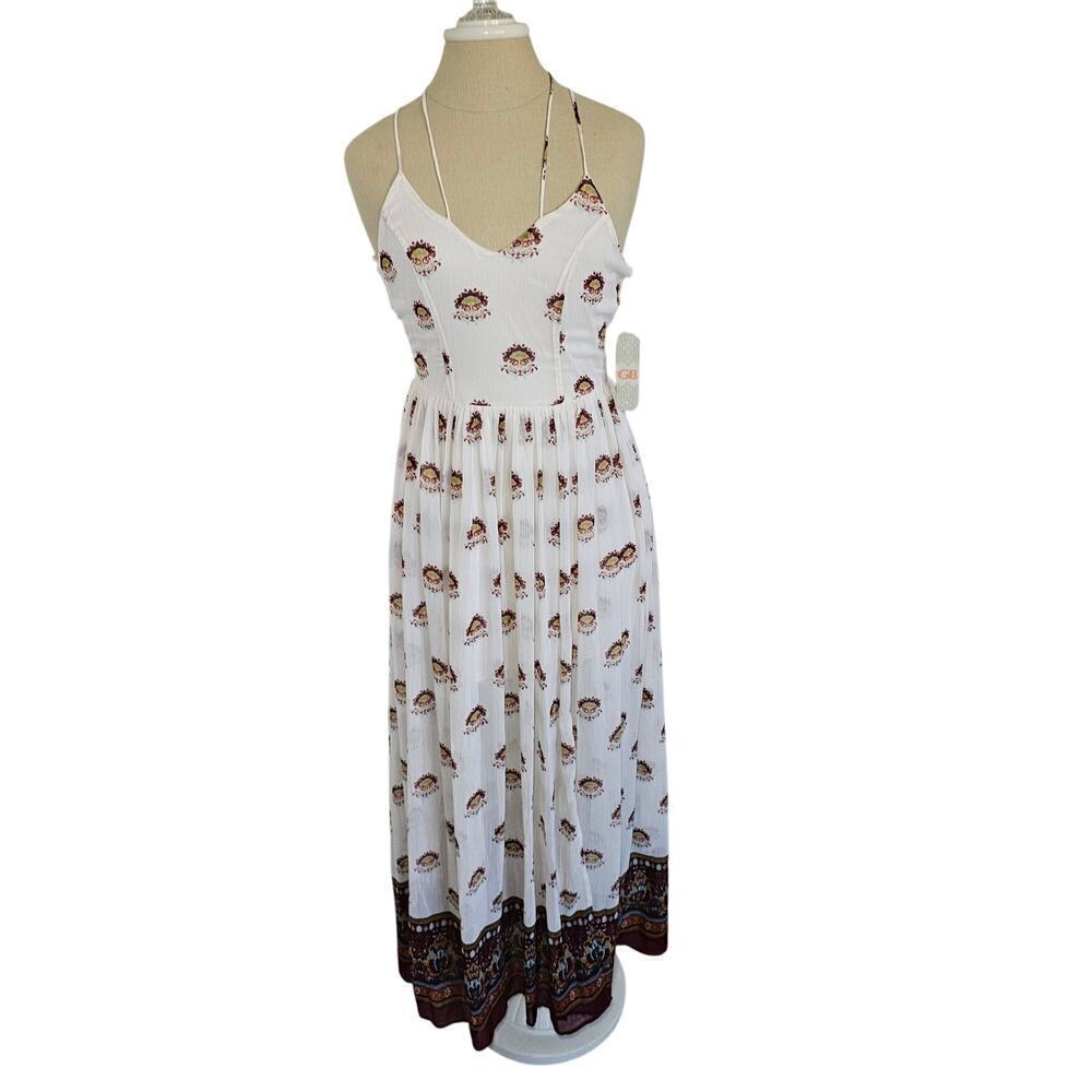 Gianni Bini Maxi dress multi sz s